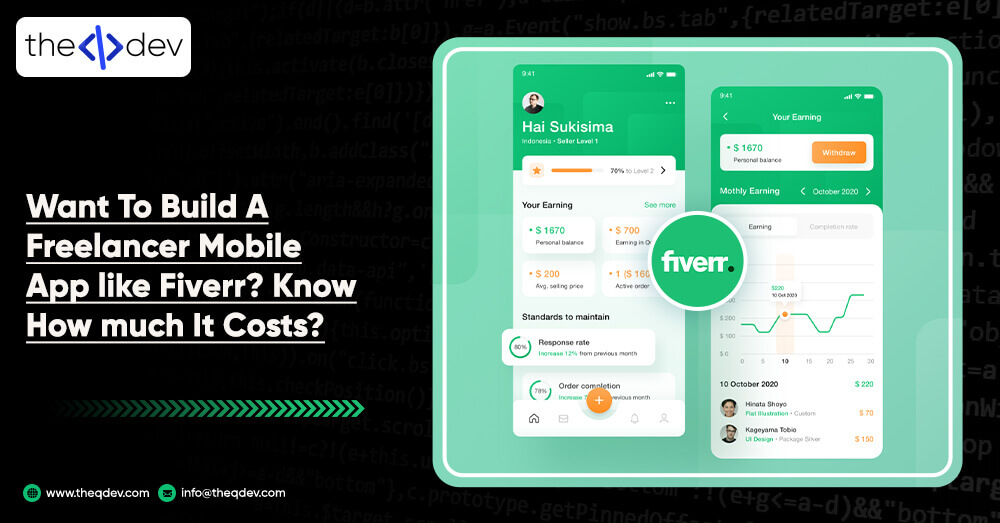 Want To Build A Freelancer Mobile App like Fiverr? Know How Much It Costs?